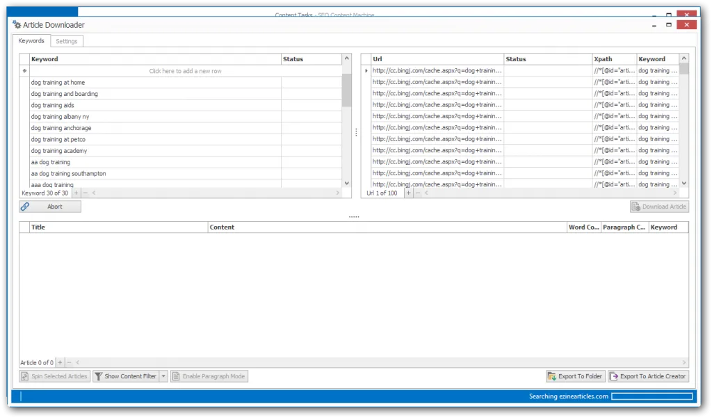 Article downloader