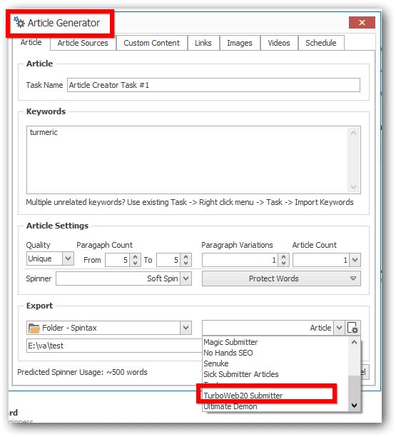 SEO Content Machine