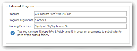 how to uses winrar to zip your article files