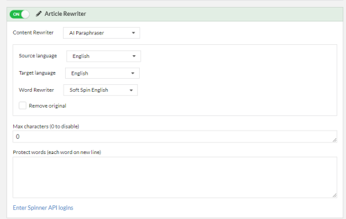 Use Any Rewriter With AI Paraphraser SEO Content Machine